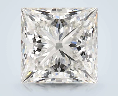 6.19ct G VS1 Rare Carat Ideal Cut Princess Lab Grown Diamond