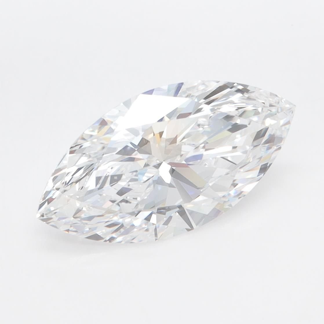 2.27ct D VVS1 Rare Carat Ideal Cut Marquise Lab Grown Diamond