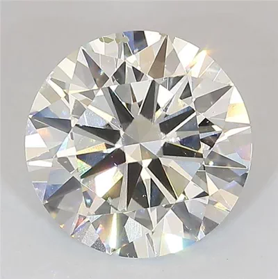 3.00ct J SI1 Excellent Cut Round Lab Grown Diamond