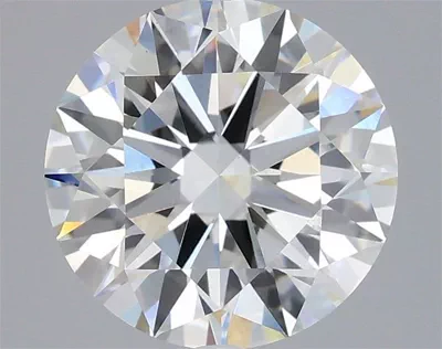 3.25ct H VVS2 Rare Carat Ideal Cut Round Lab Grown Diamond