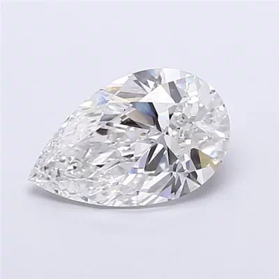 2.06ct E VS2 Rare Carat Ideal Cut Pear Lab Grown Diamond
