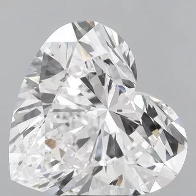 6.05ct E VVS2 Rare Carat Ideal Cut Heart Lab Grown Diamond