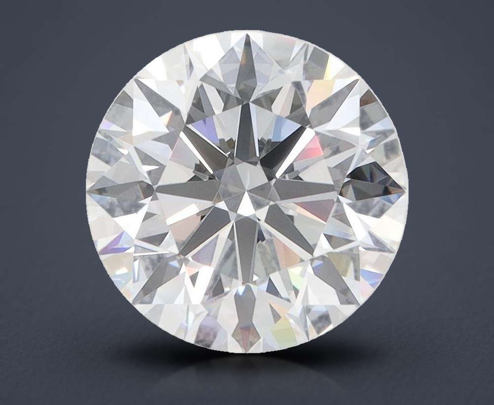5.10ct D VVS1 Rare Carat Ideal Cut Round Lab Grown Diamond
