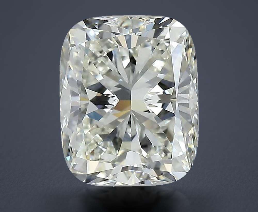 3.03ct K VS1 Very Good Cut Cushion Diamond
