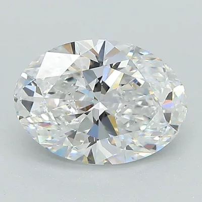 1.59ct D VS1 Rare Carat Ideal Cut Oval Lab Grown Diamond