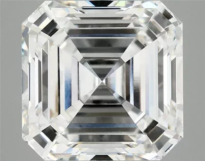 8.04ct E VVS2 Excellent Cut Asscher Lab Grown Diamond