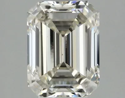 2.14ct I VS1 Excellent Cut Emerald Lab Grown Diamond