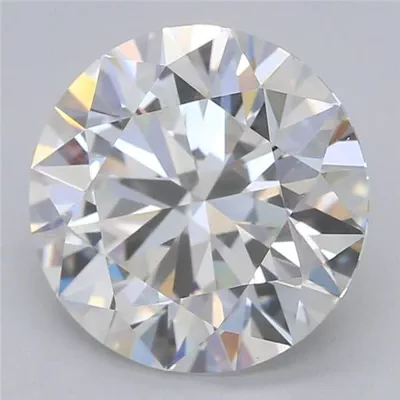 2.08ct F VVS2 Rare Carat Ideal Cut Round Lab Grown Diamond