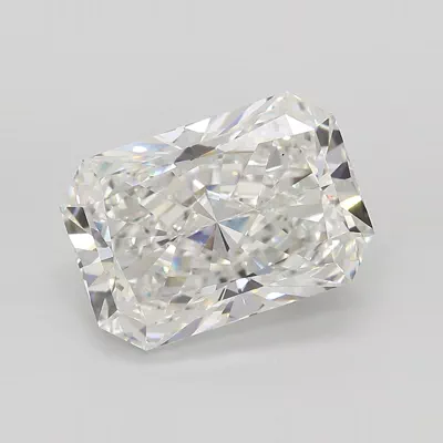 6.38ct E VS1 Rare Carat Ideal Cut Radiant Lab Grown Diamond