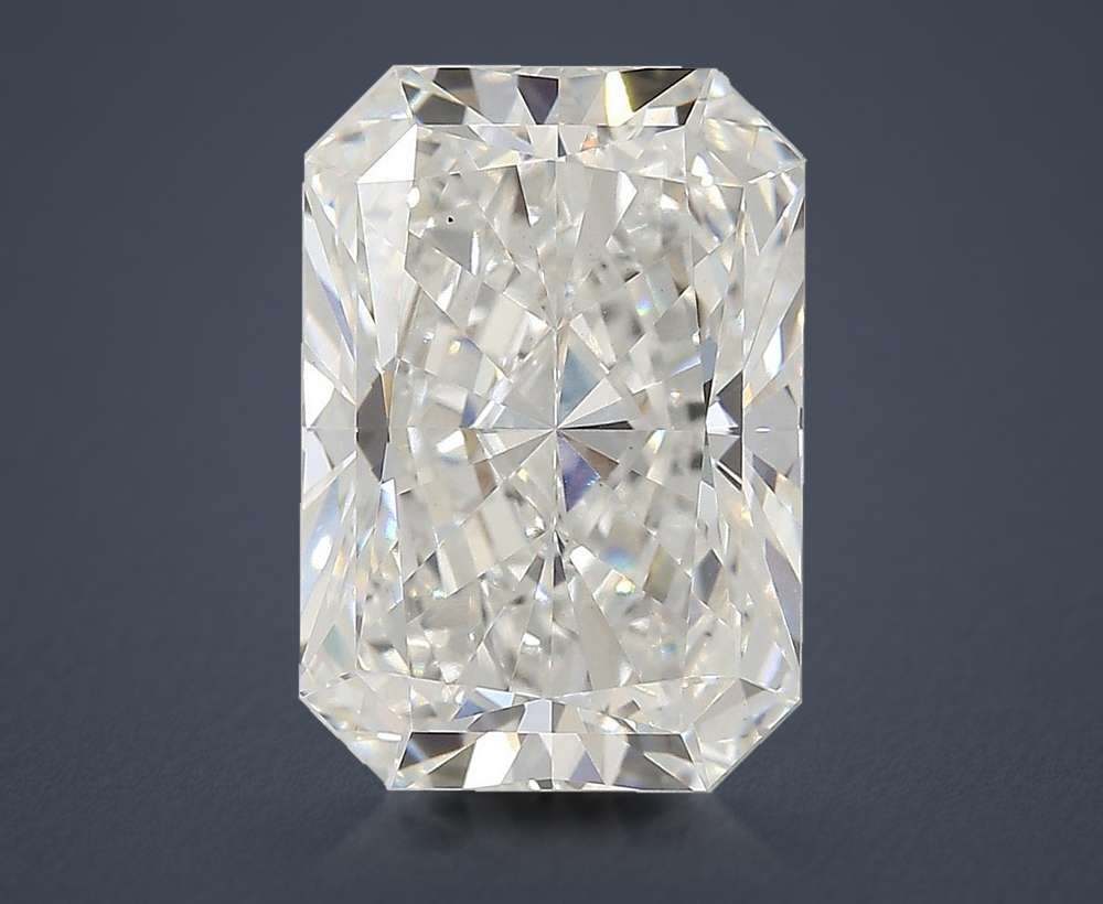 6.38ct E VS1 Rare Carat Ideal Cut Radiant Lab Grown Diamond