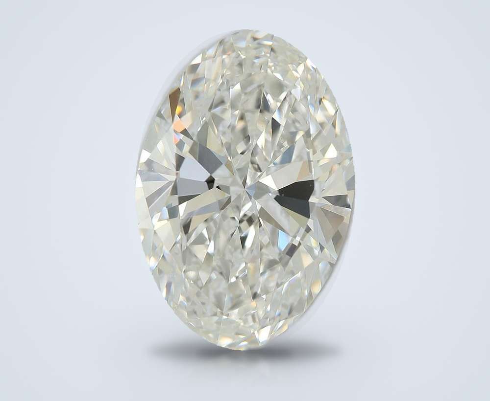 8.13ct E VVS2 Very Good Cut Oval Lab Grown Diamond
