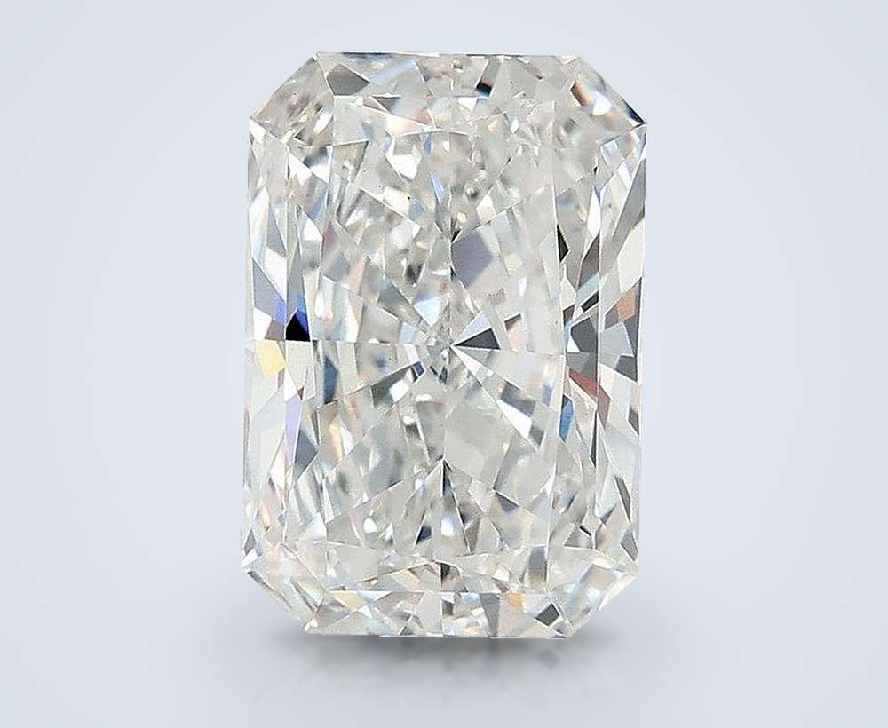 5.05ct F VS1 Rare Carat Ideal Cut Radiant Lab Grown Diamond
