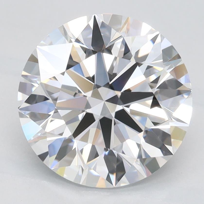2.26ct D FL Rare Carat Ideal Cut Round Lab Grown Diamond