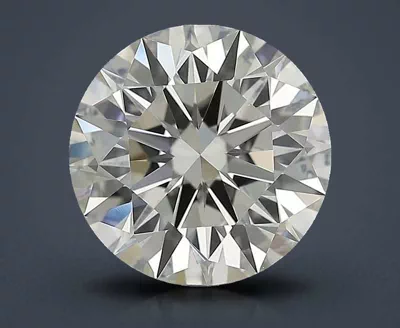 3.20ct K VVS2 Rare Carat Ideal Cut Round Diamond