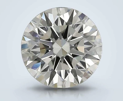 3.20ct K VVS2 Rare Carat Ideal Cut Round Diamond
