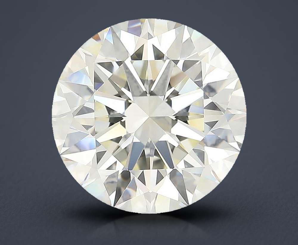 6.02ct J IF Rare Carat Ideal Cut Round Diamond