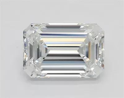1.05ct D VVS2 Rare Carat Ideal Cut Emerald Lab Grown Diamond