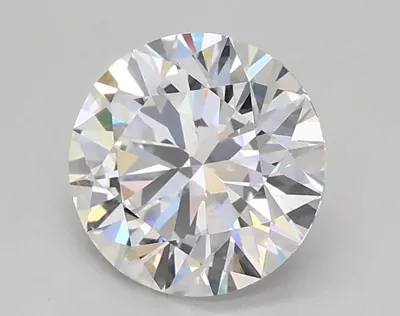 0.78ct D VVS2 Rare Carat Ideal Cut Round Lab Grown Diamond