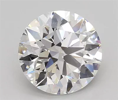 5.39ct D FL Rare Carat Ideal Cut Round Lab Grown Diamond