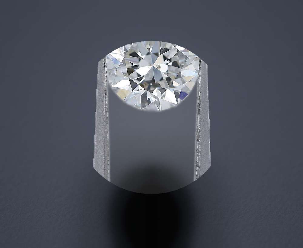2.93ct G SI1 Very Good Cut Round Diamond