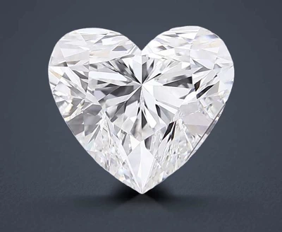 6.06ct E VVS2 Rare Carat Ideal Cut Heart Lab Grown Diamond