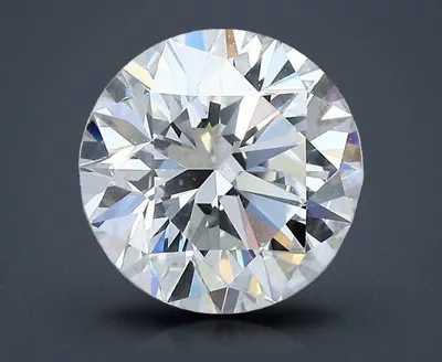 3.02ct I VVS2 Very Good Cut Round Diamond