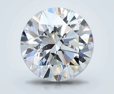 3.02ct I VVS2 Very Good Cut Round Diamond