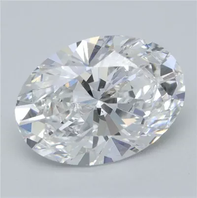4.93ct E VVS2 Rare Carat Ideal Cut Oval Lab Grown Diamond