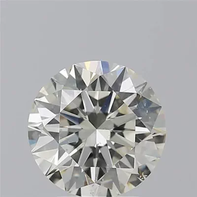 2.54ct J SI2 Rare Carat Ideal Cut Round Diamond