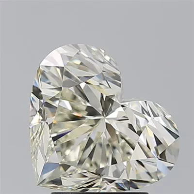 3.02ct K VVS1 Rare Carat Ideal Cut Heart Diamond