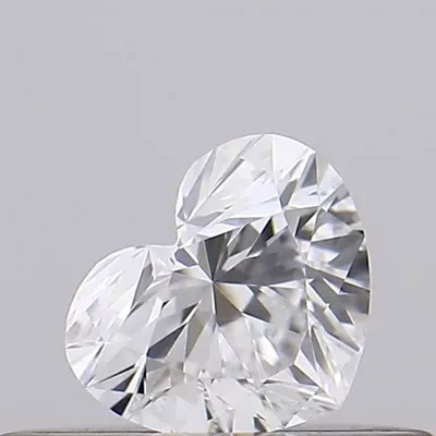 0.20ct D VS2 Rare Carat Ideal Cut Heart Diamond