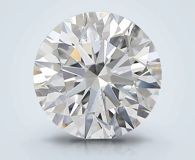 3.52ct E SI1 Rare Carat Ideal Cut Round Diamond
