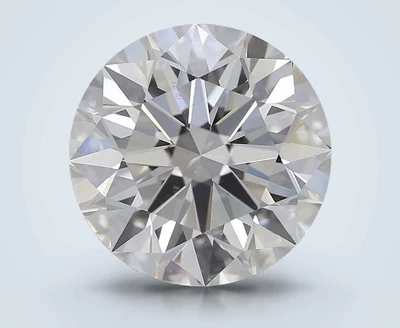 3.05ct F SI1 Rare Carat Ideal Cut Round Diamond