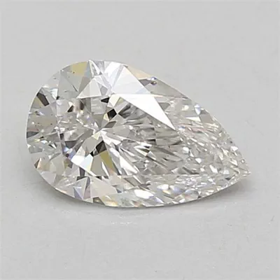 0.93ct E VS2 Rare Carat Ideal Cut Pear Lab Grown Diamond