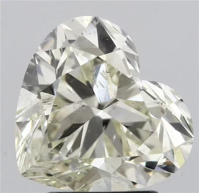 2.87ct J SI2 Rare Carat Ideal Cut Heart Diamond