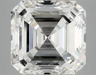 8.21ct E VVS2 Excellent Cut Asscher Lab Grown Diamond