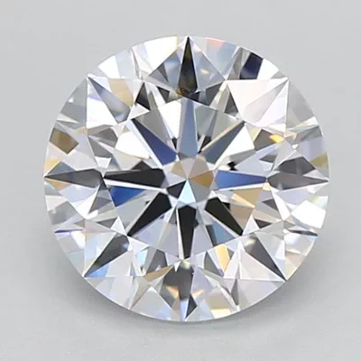 2.22ct D VVS1 Rare Carat Ideal Cut Round Lab Grown Diamond
