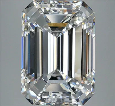 6.34ct G VS1 Rare Carat Ideal Cut Emerald Diamond