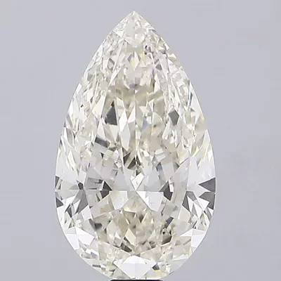 30.27ct J VS2 Rare Carat Ideal Cut Pear Lab Grown Diamond