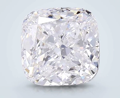 5.52ct D VVS2 Rare Carat Ideal Cut Cushion Lab Grown Diamond