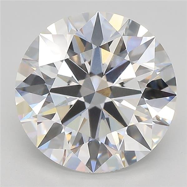 4.66ct E VVS2 Rare Carat Ideal Cut Round Lab Grown Diamond