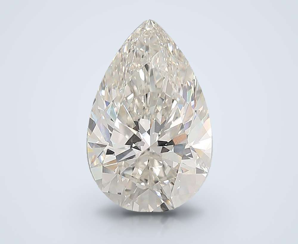 12.05ct I VS1 Rare Carat Ideal Cut Pear Lab Grown Diamond