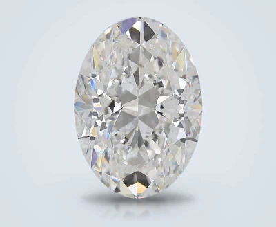 5.14ct E VS1 Rare Carat Ideal Cut Oval Diamond