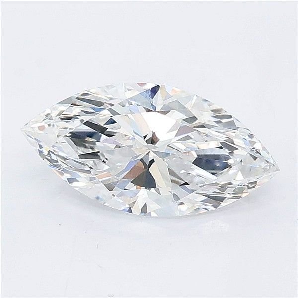 1.54ct E VVS2 Rare Carat Ideal Cut Marquise Lab Grown Diamond
