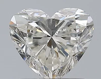 0.96ct H SI2 Rare Carat Ideal Cut Heart Diamond