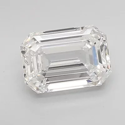 1.61ct E VS1 Very Good Cut Emerald Lab Grown Diamond