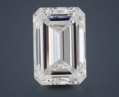 2.52ct D VS2 Rare Carat Ideal Cut Emerald Lab Grown Diamond