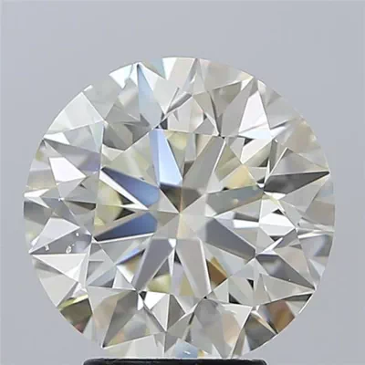 4.01ct J VS2 Excellent Cut Round Diamond