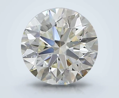 4.01ct J VS2 Excellent Cut Round Diamond