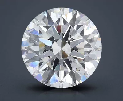 2.58ct E SI1 Rare Carat Ideal Cut Round Lab Grown Diamond
